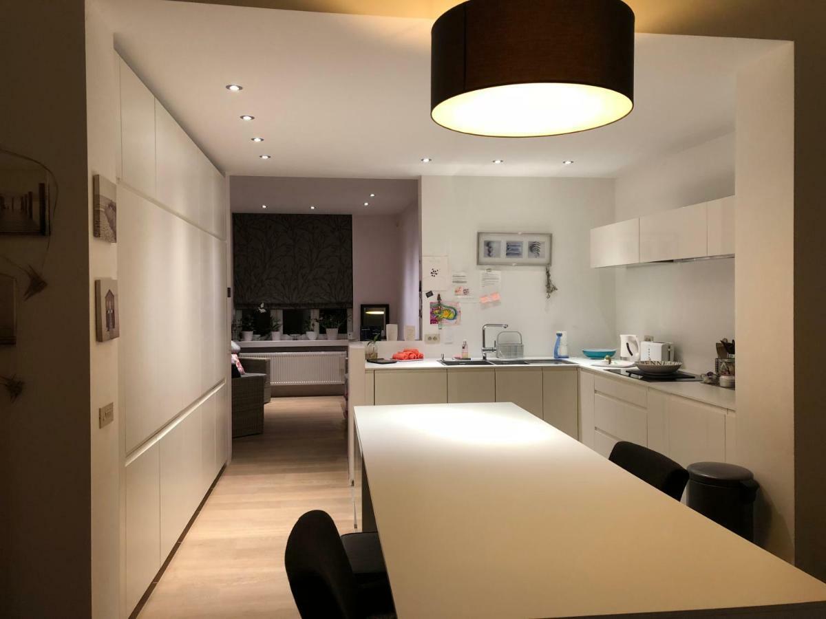 Home Bruges Cosy Comfort Modern Couple Privacy Walking Distance City Center Kitchen Terrace Garden エクステリア 写真